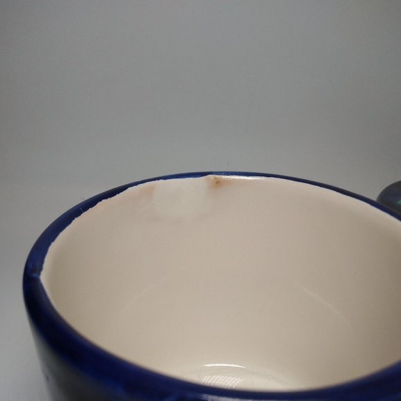 Studio Signed Ceramic Tea Cup with Lid and infuser Coffee Mug 12 oz. Gift Idea - Picture 7 of 8